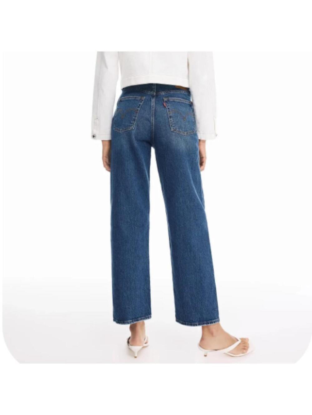 Levi's Ribcage Straight Ankle Jeans – Women's Size 31 x 27 - Picture 5 of 7